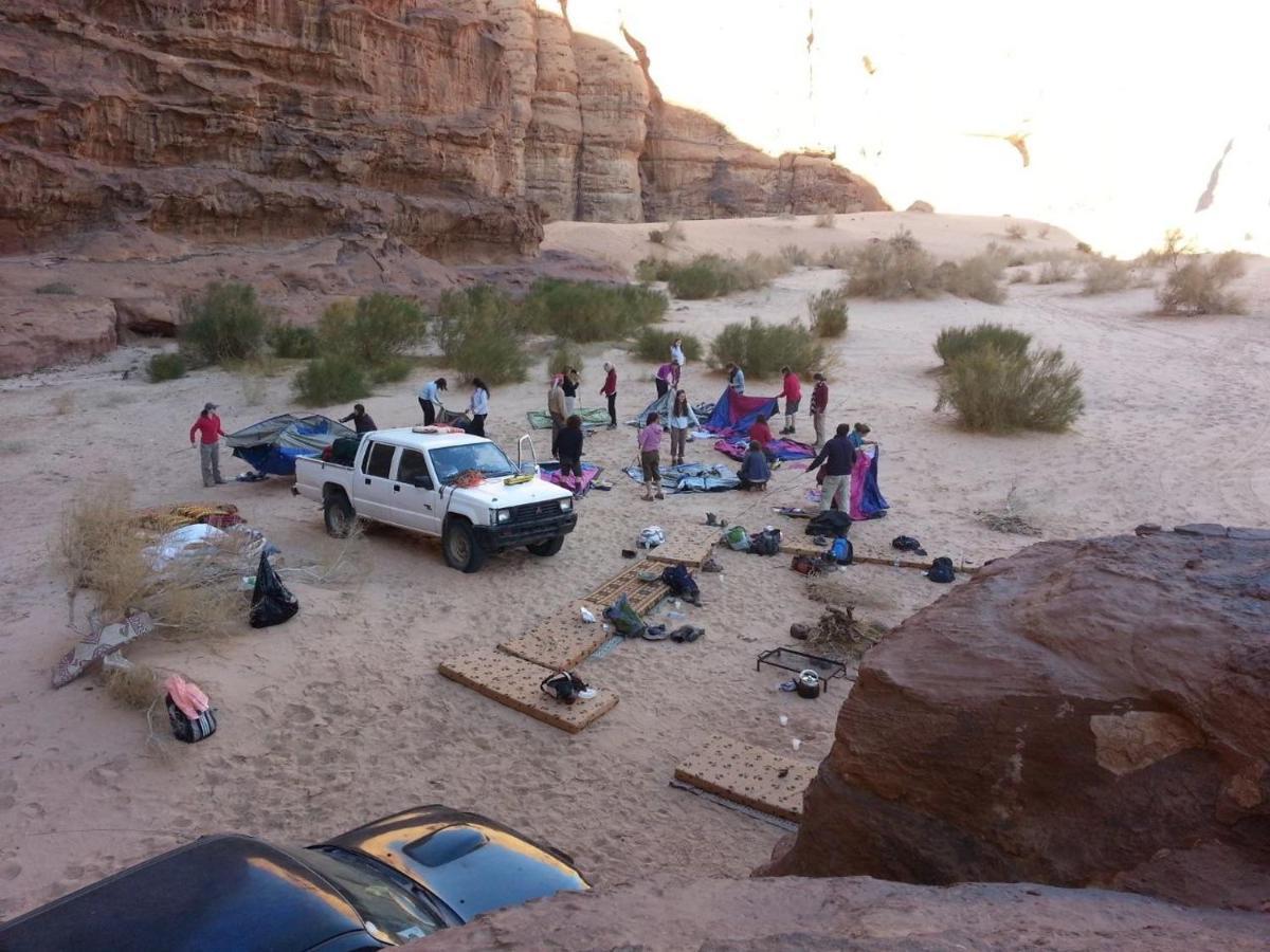 Zawaideh Desert Camp Wadi Rum Exterior foto