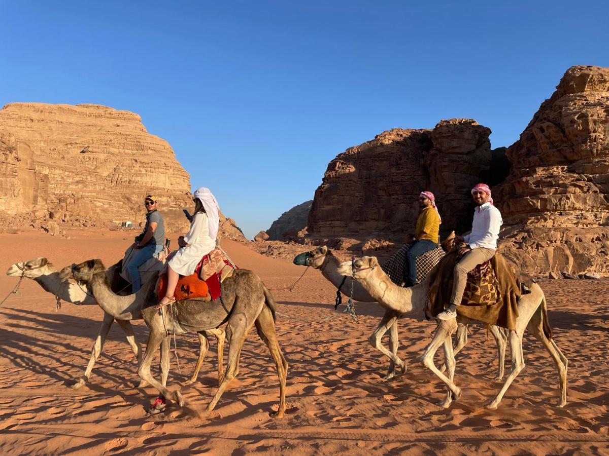 Zawaideh Desert Camp Wadi Rum Exterior foto