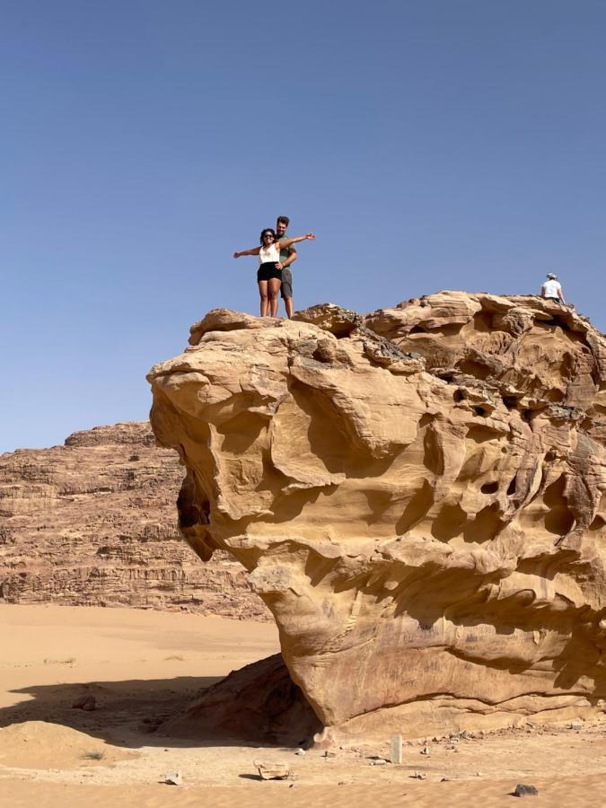 Zawaideh Desert Camp Wadi Rum Exterior foto