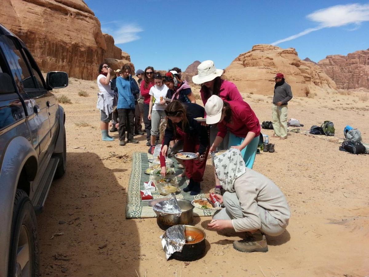 Zawaideh Desert Camp Wadi Rum Exterior foto