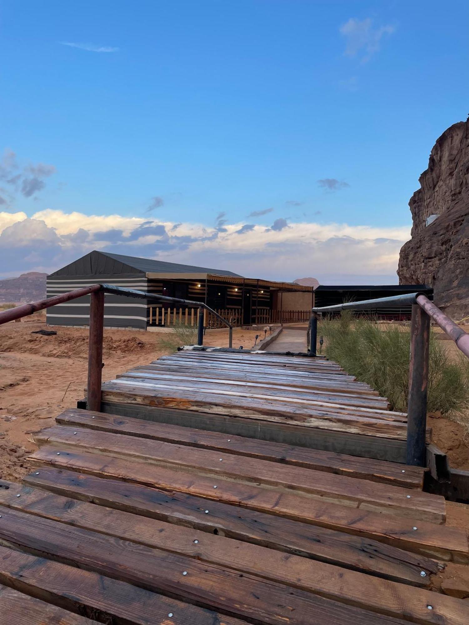 Zawaideh Desert Camp Wadi Rum Exterior foto