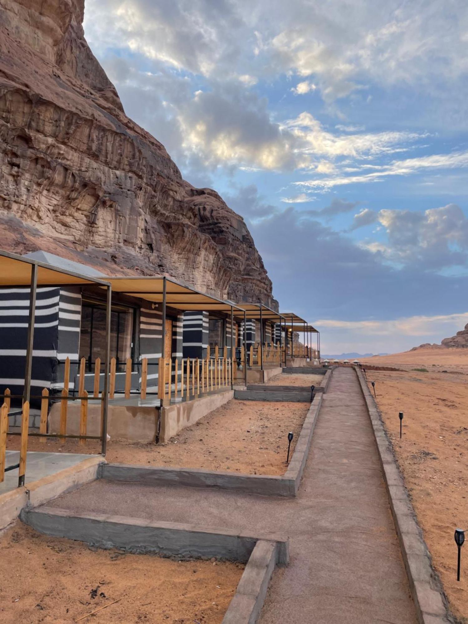 Zawaideh Desert Camp Wadi Rum Exterior foto