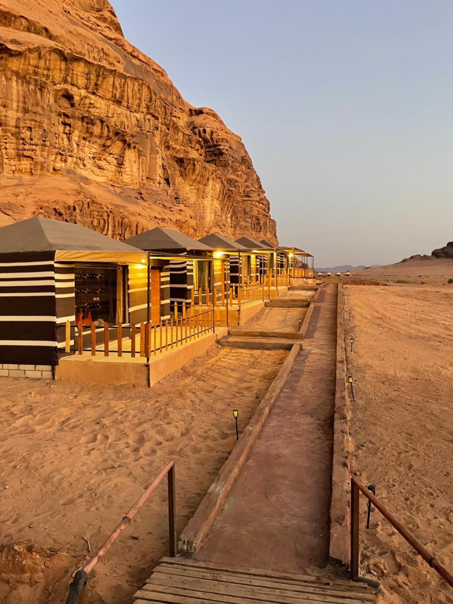 Zawaideh Desert Camp Wadi Rum Exterior foto