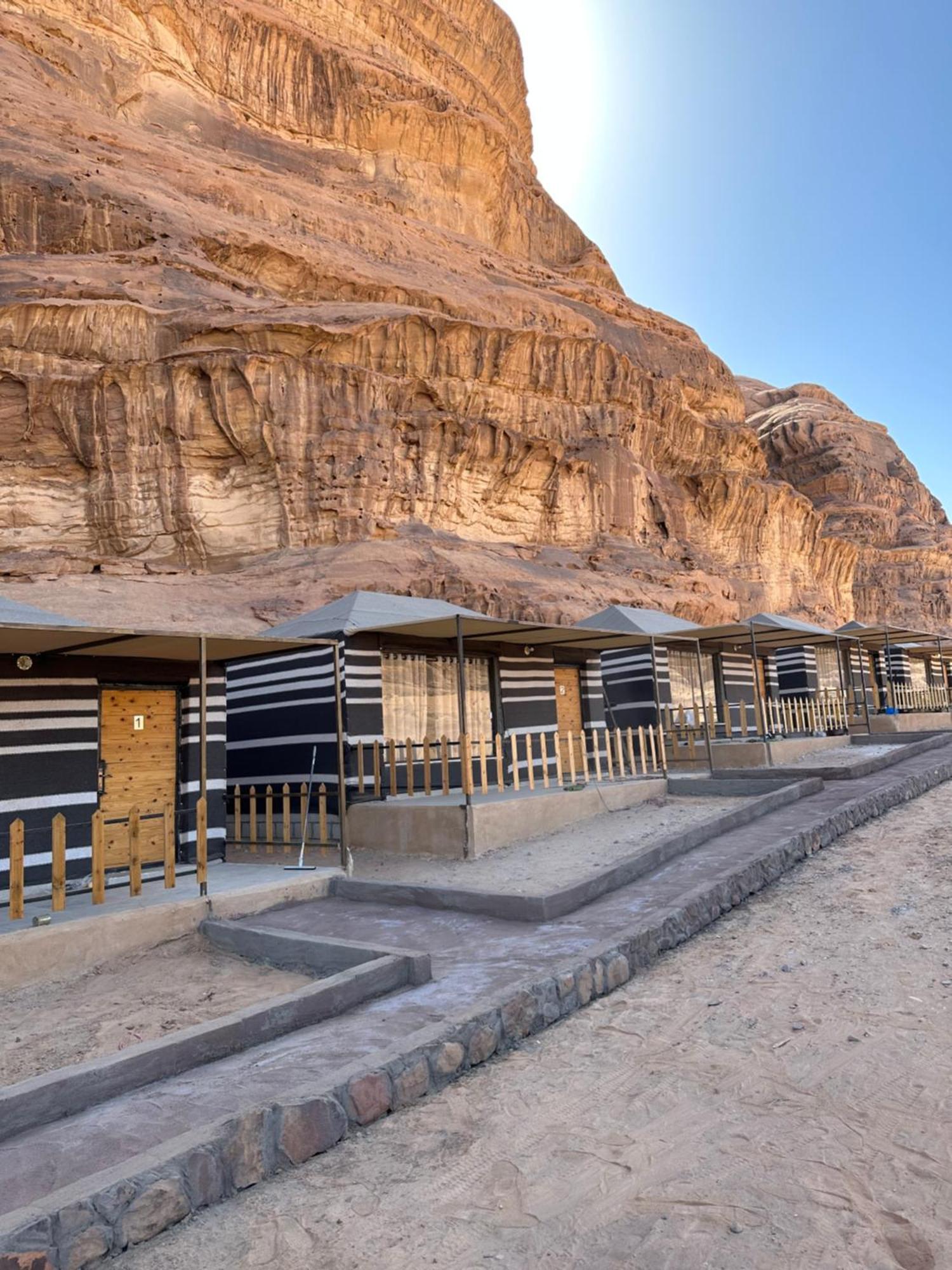 Zawaideh Desert Camp Wadi Rum Exterior foto