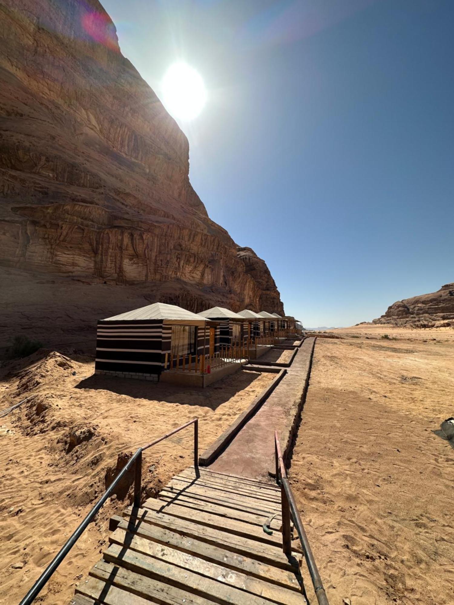 Zawaideh Desert Camp Wadi Rum Exterior foto